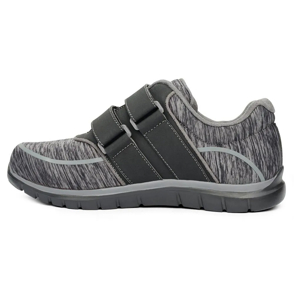 Anodyne No. 77 Women's Sport Double Depth Shoes - Black Grey