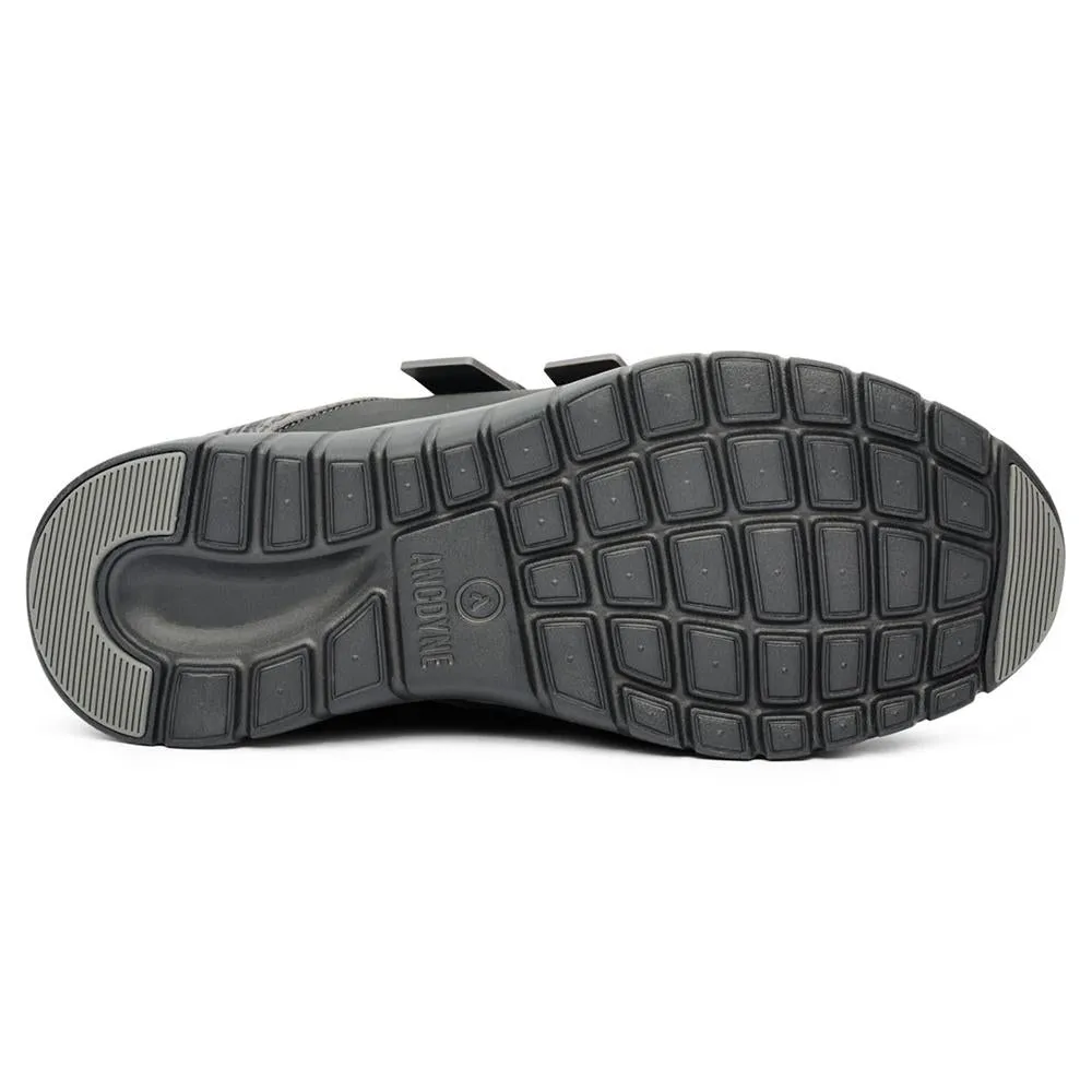 Anodyne No. 77 Women's Sport Double Depth Shoes - Black Grey