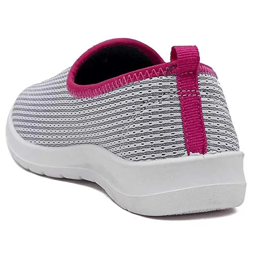 ASIAN BARFI-02 Sports Running Sneakers for Ladies | Sports Shoes Running Shoes for Girls Stylish Walking, Gym & Party Walking Shoes for Women (Grey, Numeric_6)