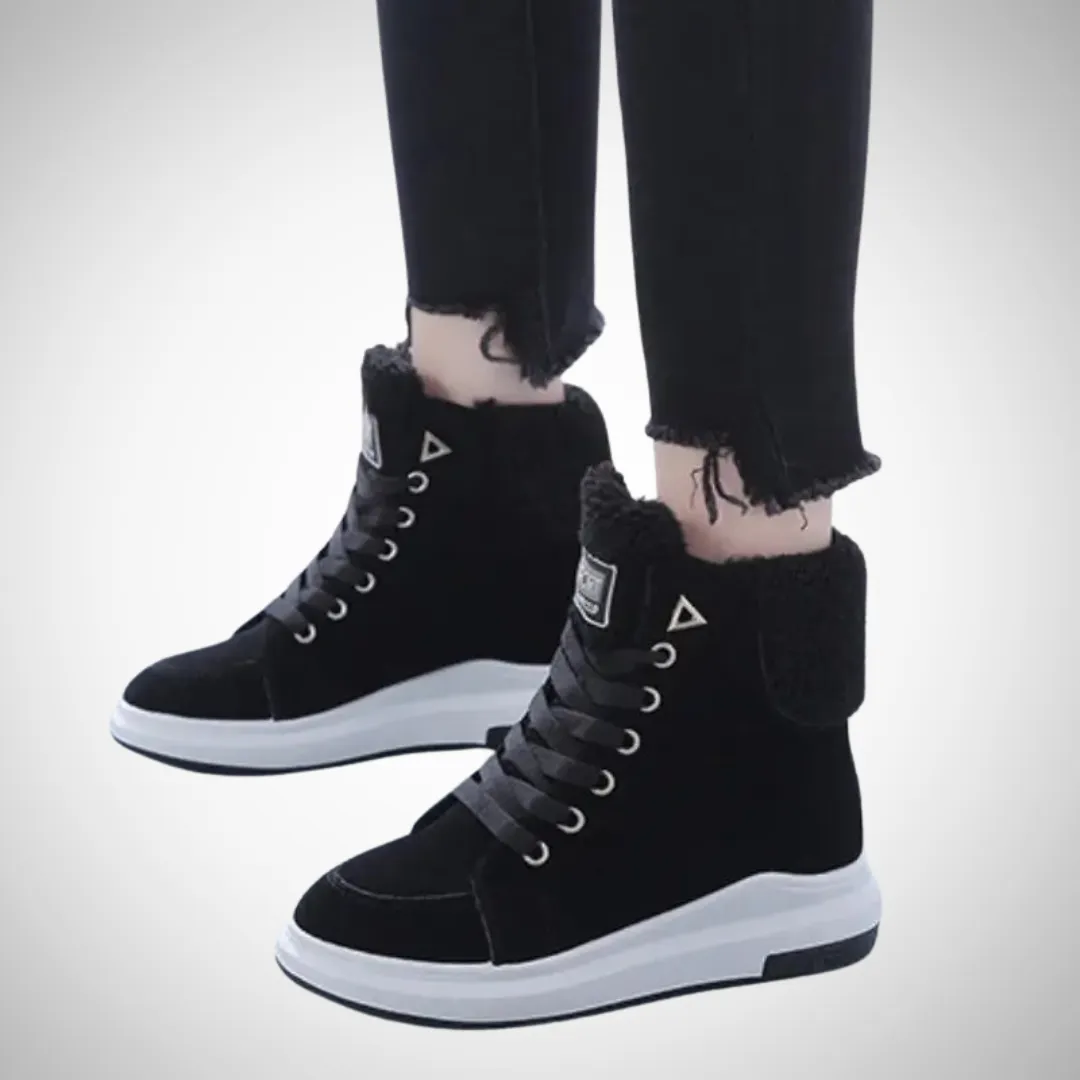 Bianca Flat Winter Ankle Boots