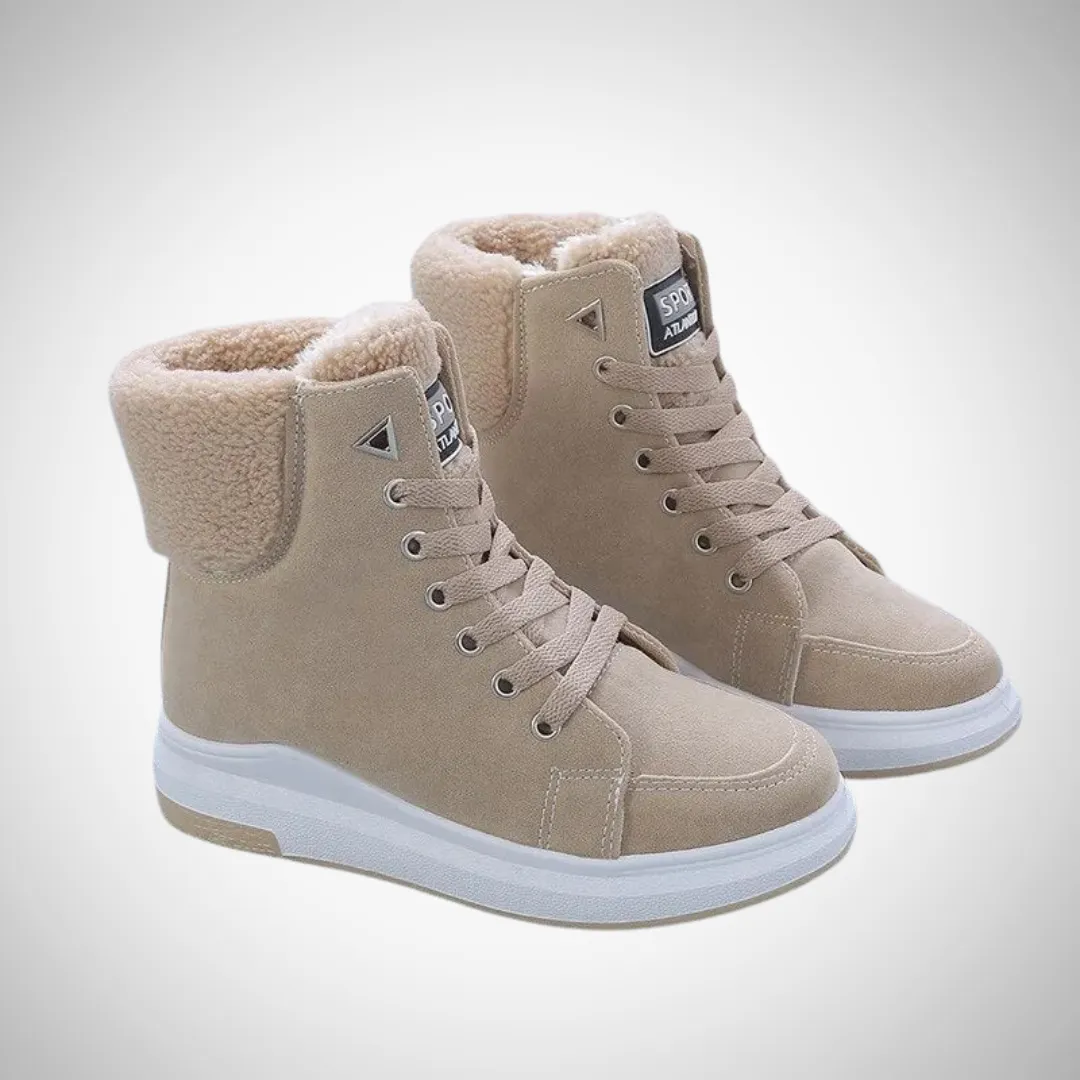 Bianca Flat Winter Ankle Boots