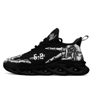 Buy One Get One Black Color Personalized Skull Sneaker Comfortable Shoe,
2016-6-2-02036