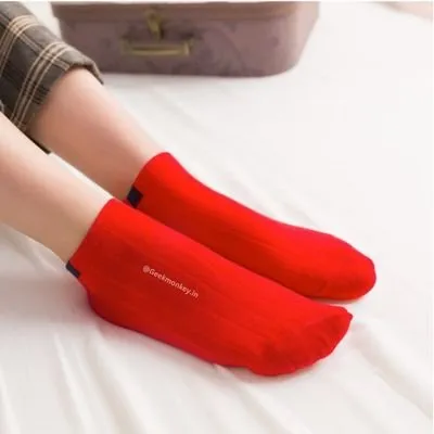 Colorful Tag Socks - Fun Formals