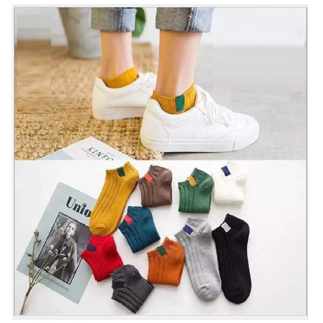 Colorful Tag Socks - Fun Formals