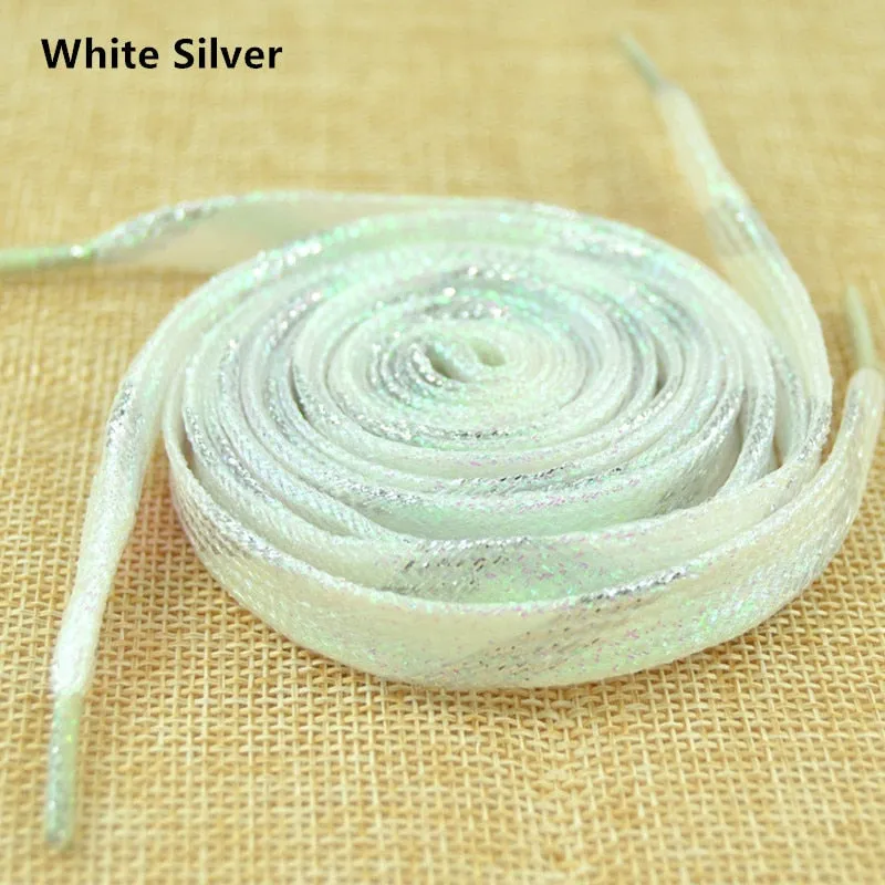 Colorful Trendy Sparkling Sneaker Shoelaces