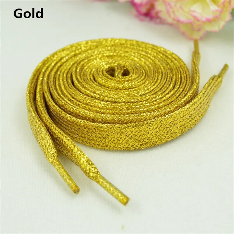 Colorful Trendy Sparkling Sneaker Shoelaces