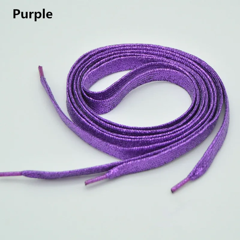 Colorful Trendy Sparkling Sneaker Shoelaces