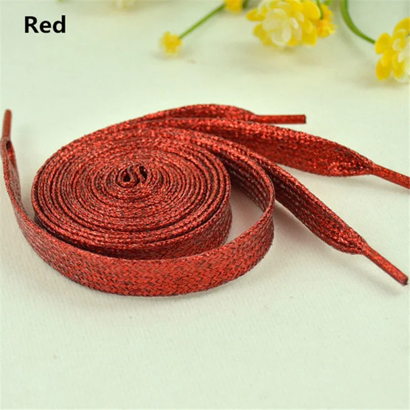 Colorful Trendy Sparkling Sneaker Shoelaces