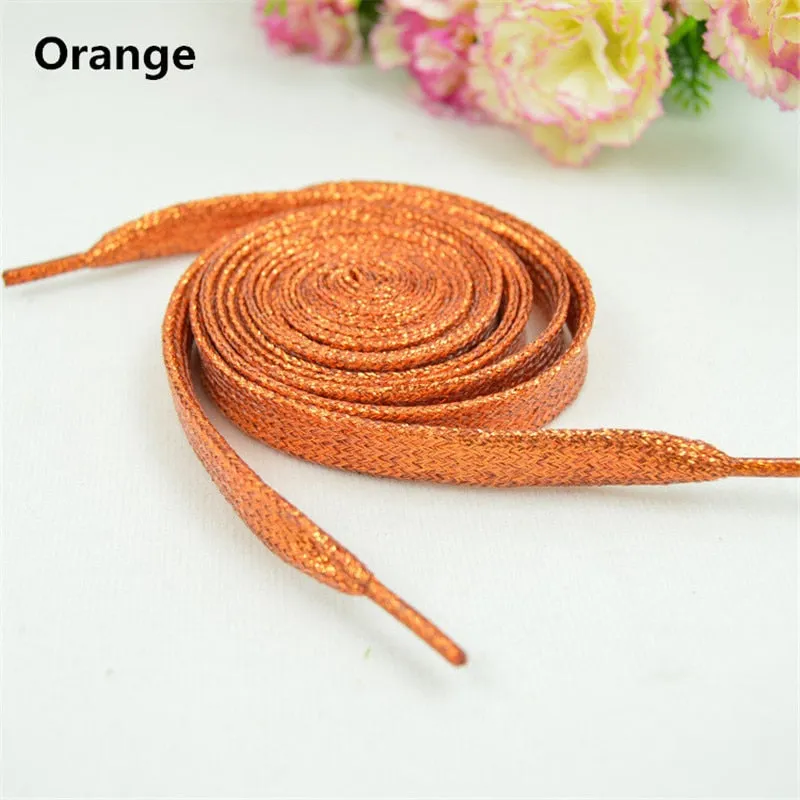 Colorful Trendy Sparkling Sneaker Shoelaces