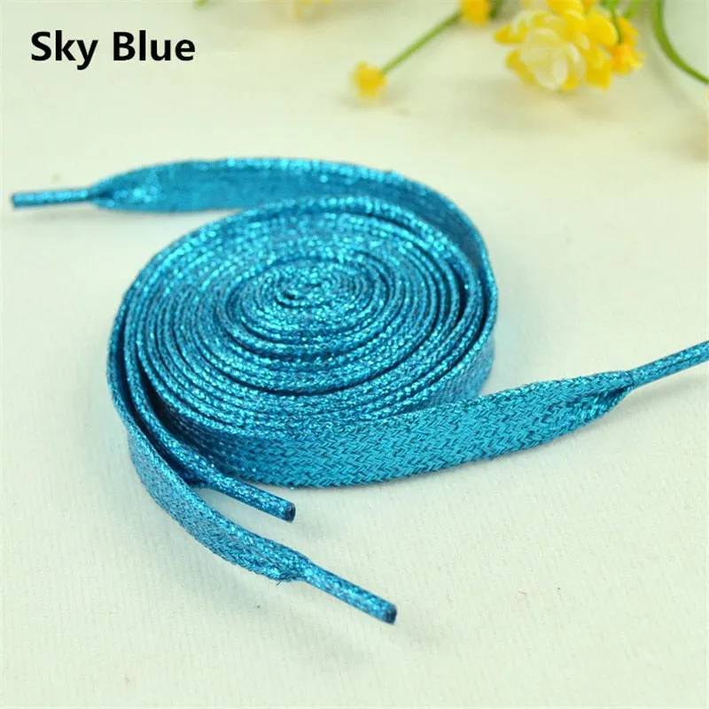 Colorful Trendy Sparkling Sneaker Shoelaces