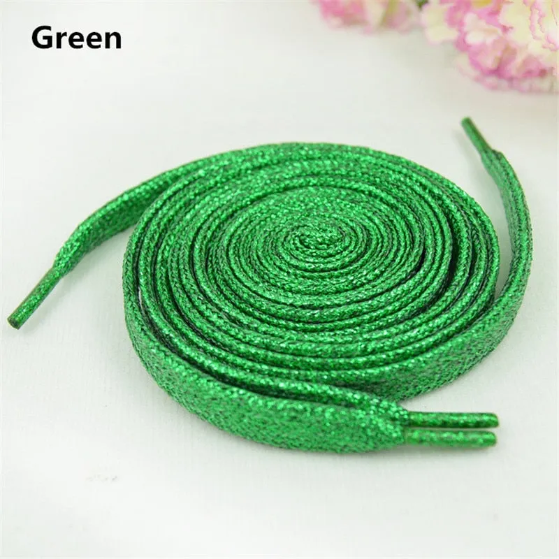 Colorful Trendy Sparkling Sneaker Shoelaces