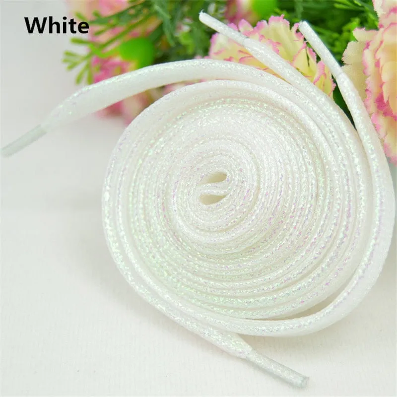 Colorful Trendy Sparkling Sneaker Shoelaces