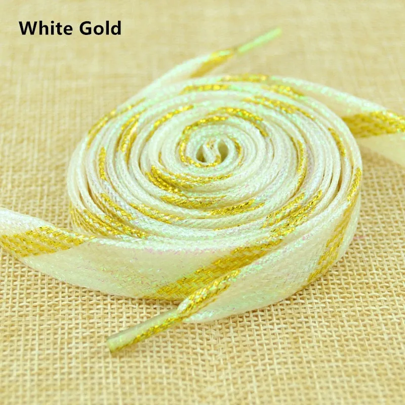 Colorful Trendy Sparkling Sneaker Shoelaces
