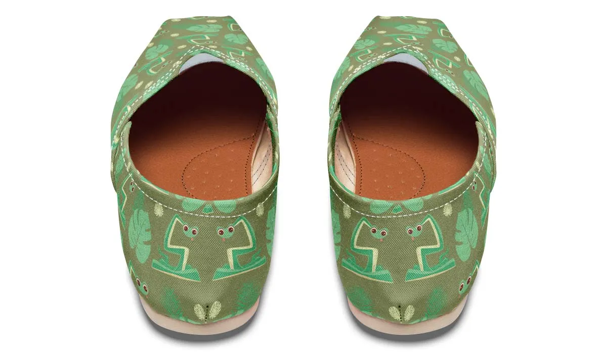 Cute Snake Pattern Casual Shoes
