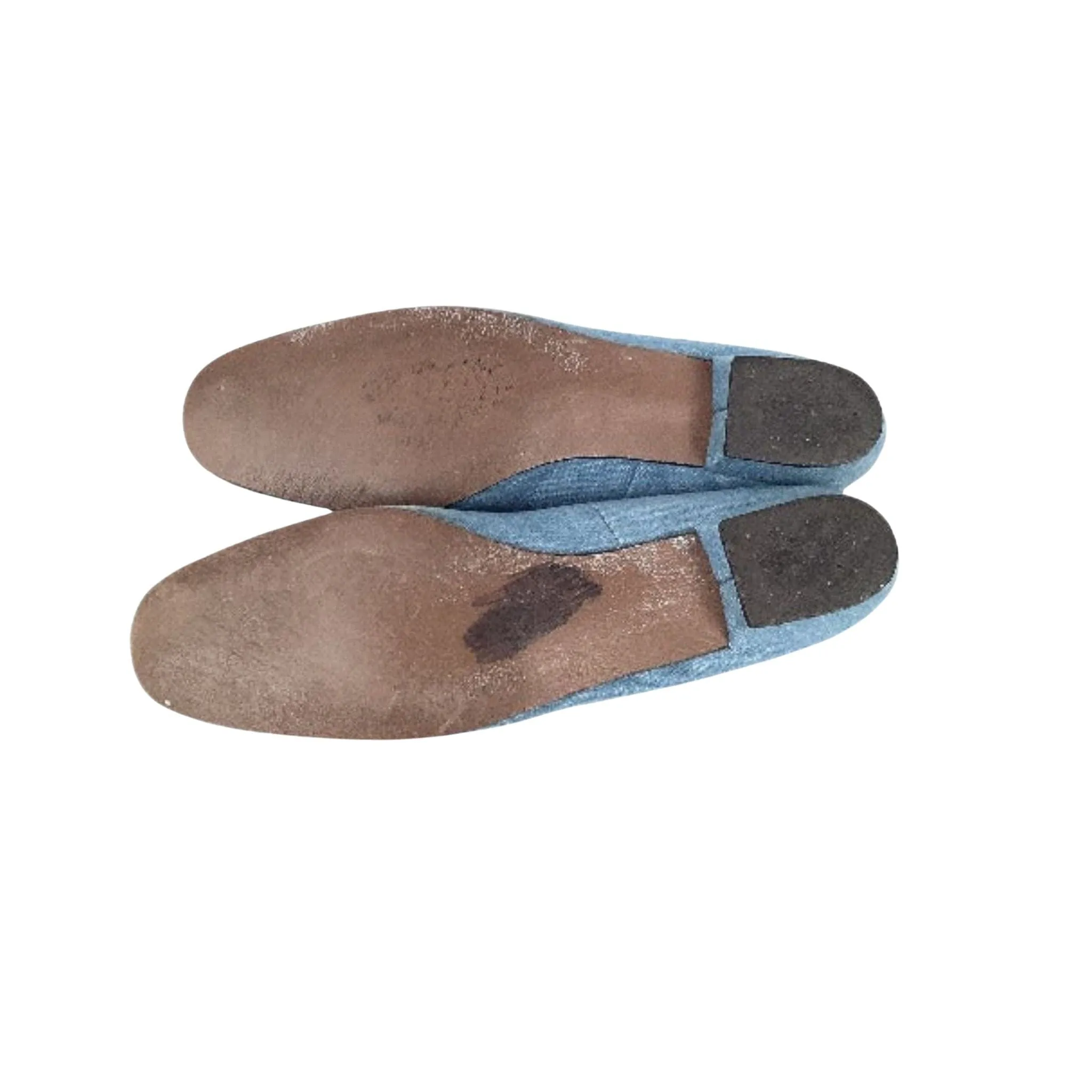 Denim Flat Heel Shoes