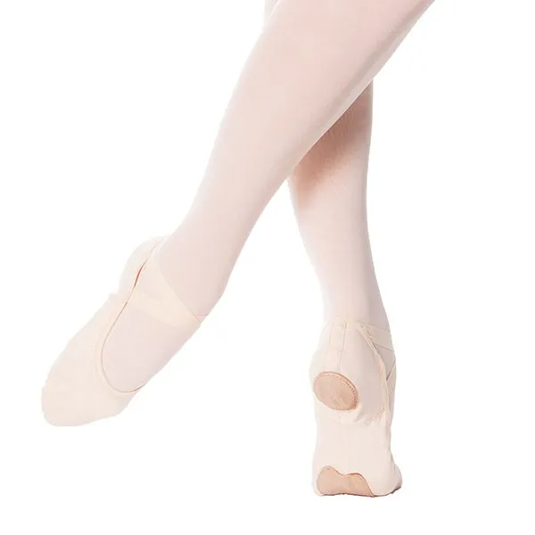 Eurotard A1004 Adult Light Pink Assemblé Split Sole Canvas Ballet Shoes