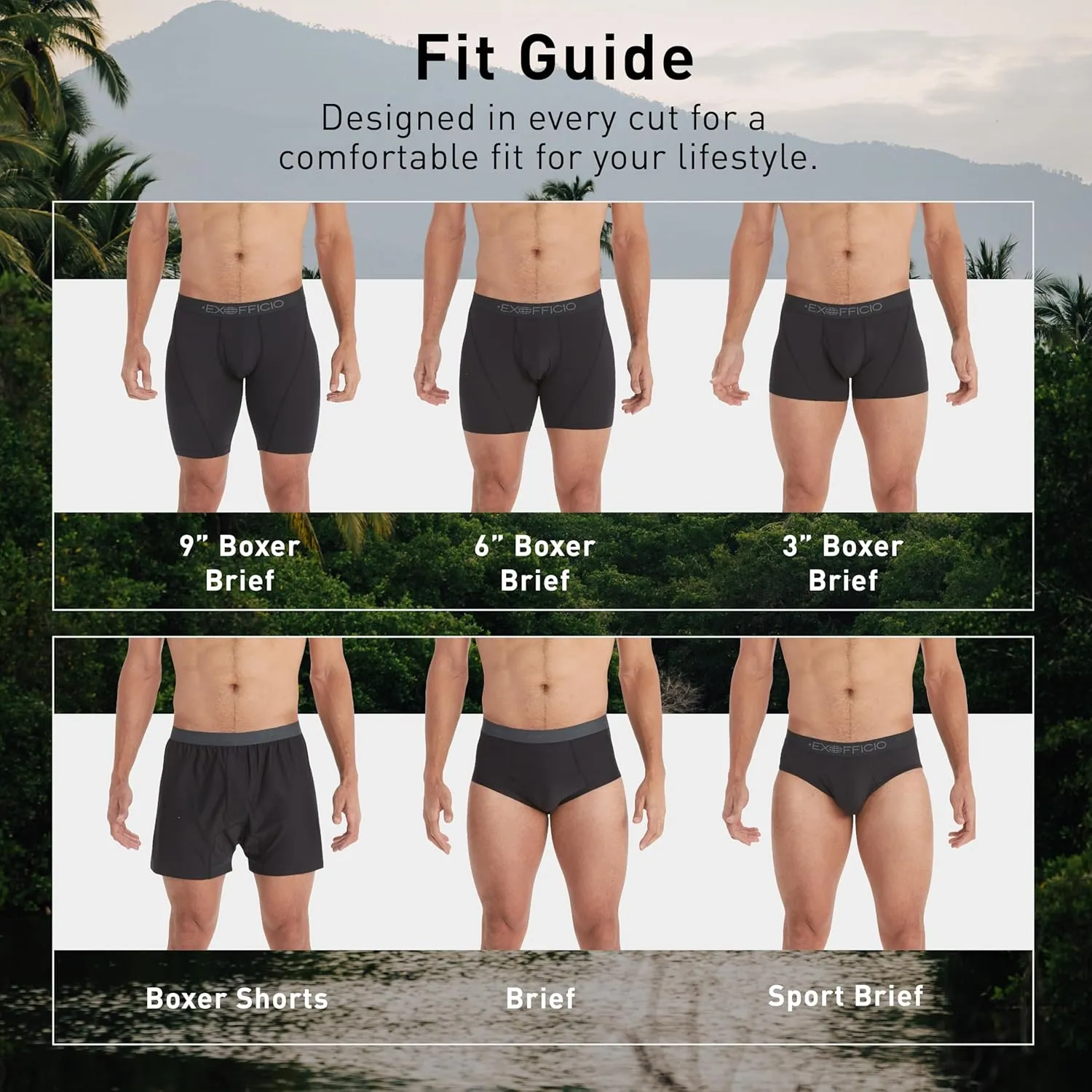 ExOfficio Men's Give-N-Go 2.0 Boxer - Breathable Durable Easy Care Travel Underwear