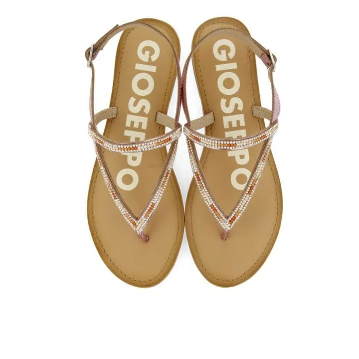 GIOSEPPO SULLANA PINK SANDALS