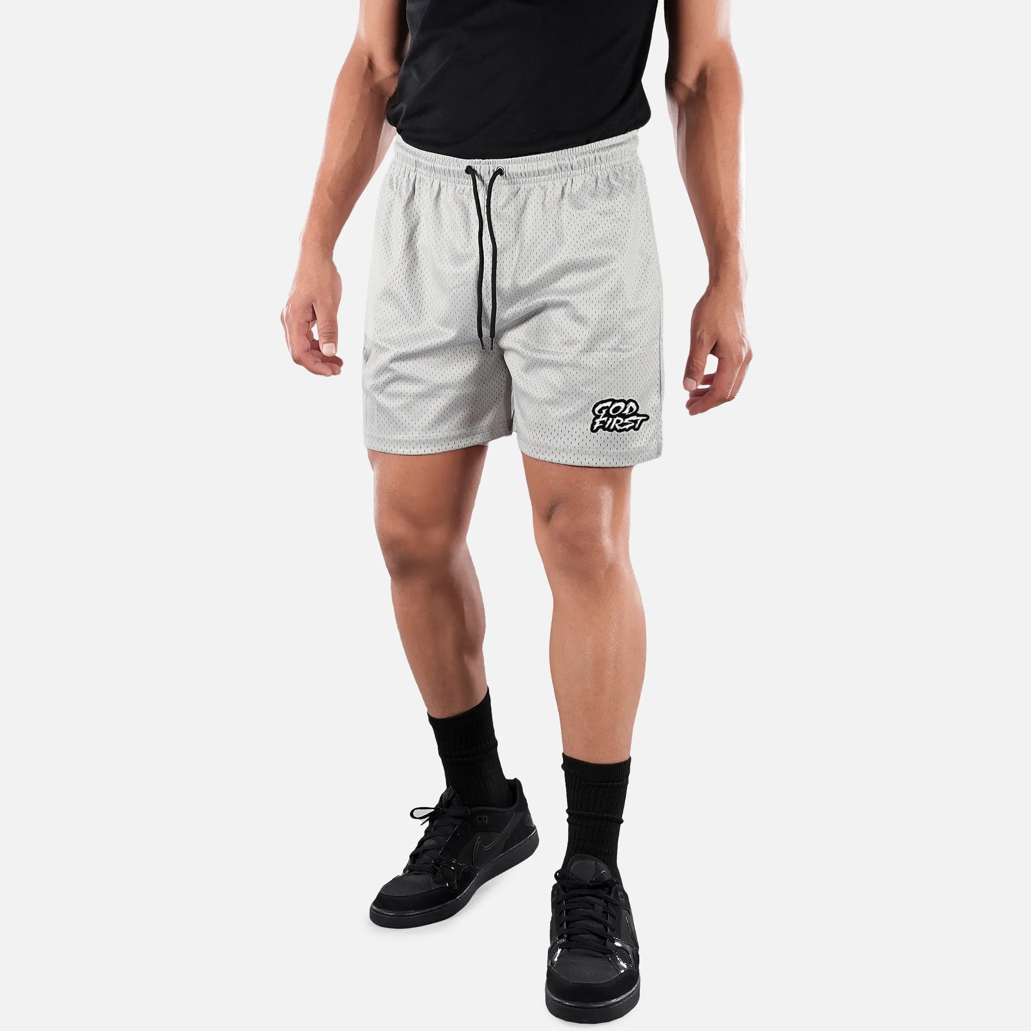 God First Patch Shorts - 7"