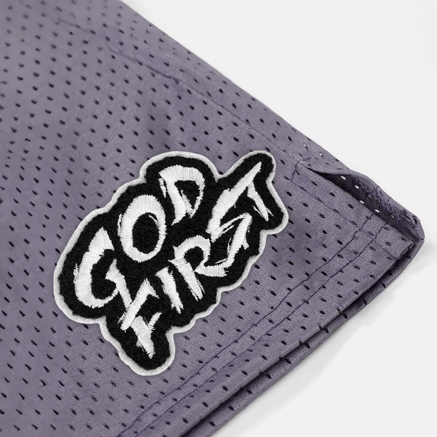 God First Patch Shorts - 7"