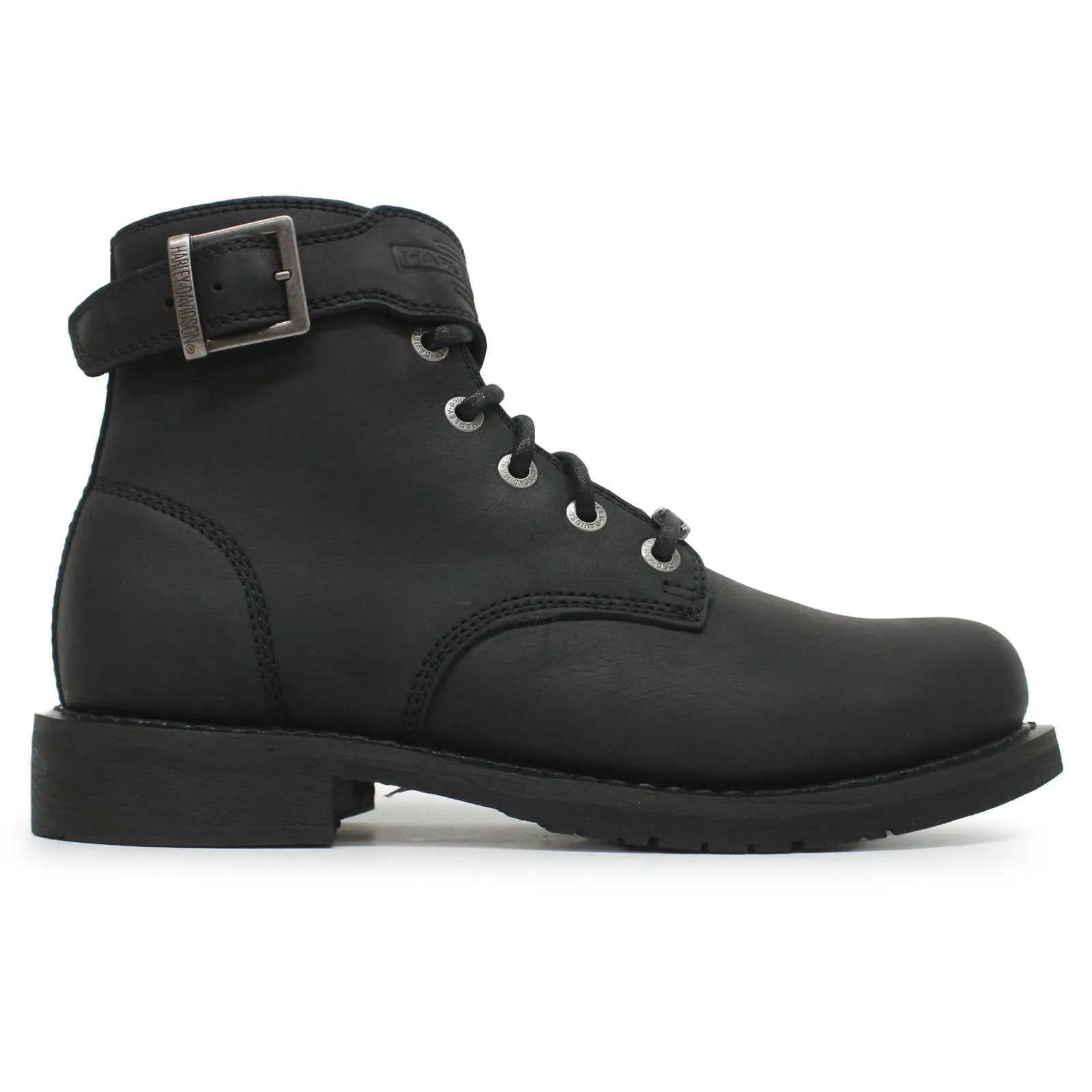 Harley Davidson Vntgmoto Short Full Grain Leather Men's Ankle Boots