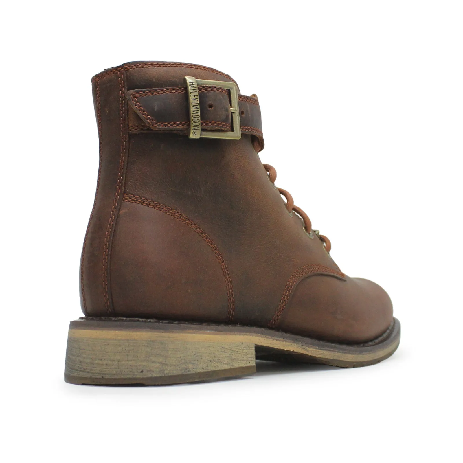 Harley Davidson Vntgmoto Short Full Grain Leather Men's Ankle Boots