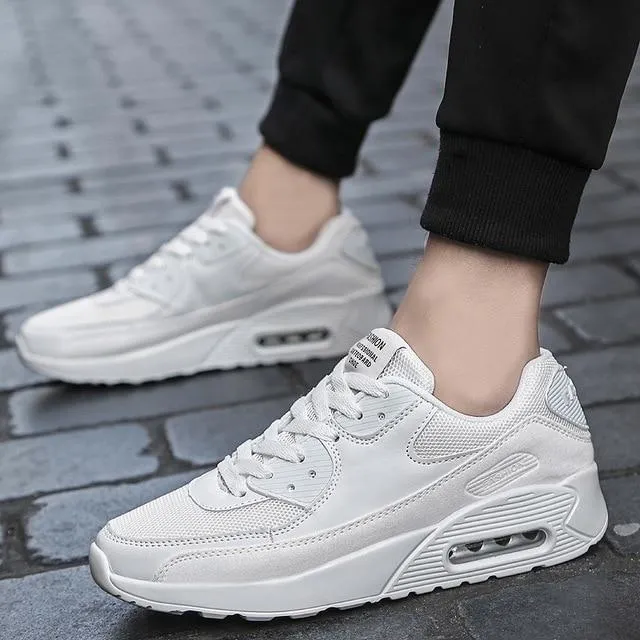 hot sale Men Running sports Shoes spring fall Sneakers Outdoors Lace-up Breathable jogging trainers