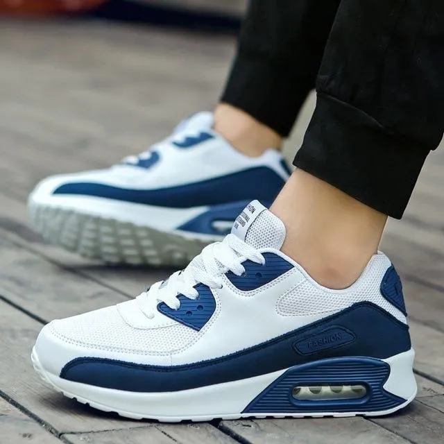hot sale Men Running sports Shoes spring fall Sneakers Outdoors Lace-up Breathable jogging trainers