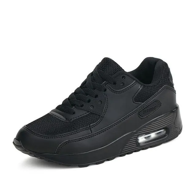 hot sale Men Running sports Shoes spring fall Sneakers Outdoors Lace-up Breathable jogging trainers