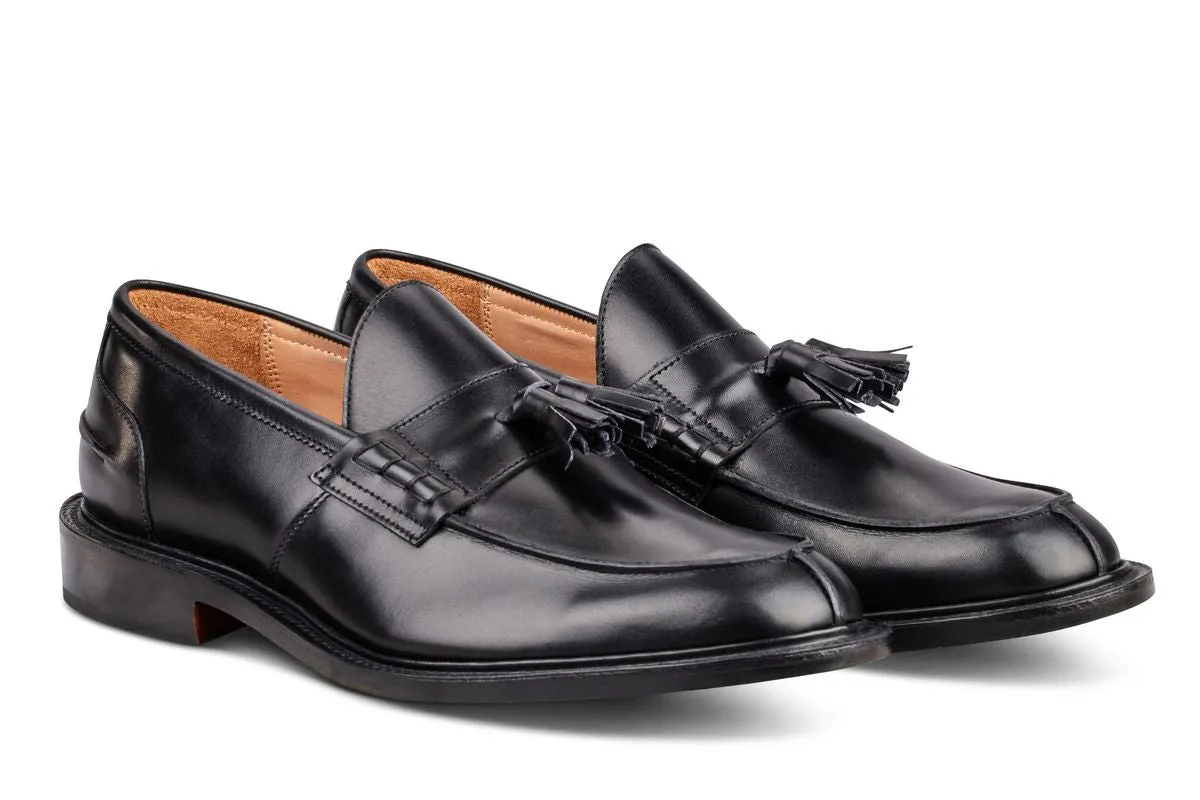 Jamie Tassel Loafer - Black