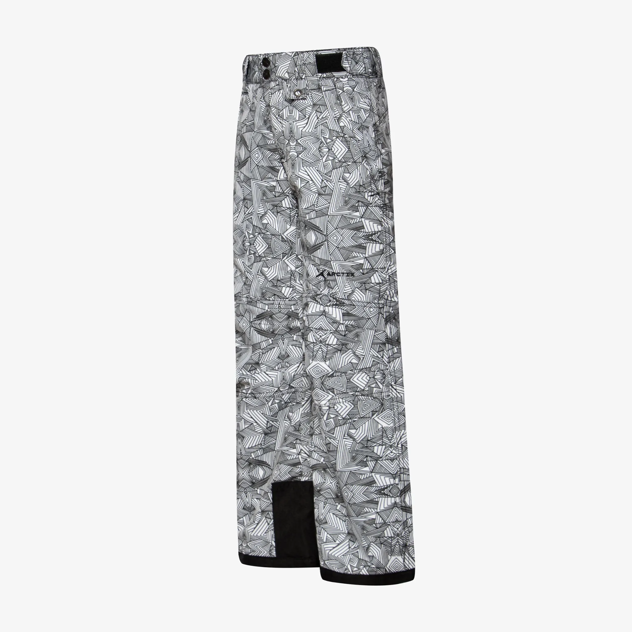 Kids Camo Snow Pants with Reinforced Knees and Seat