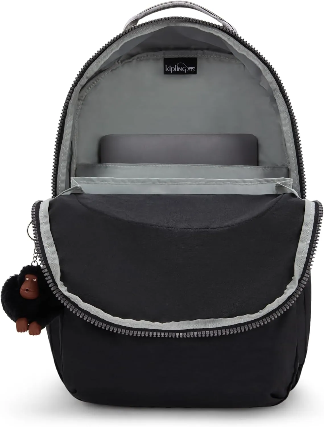 Kipling Women's Seoul 15" Laptop Backpack, Durable, Roomy with Padded Shoulder Straps, Built-In Protective Sleeve