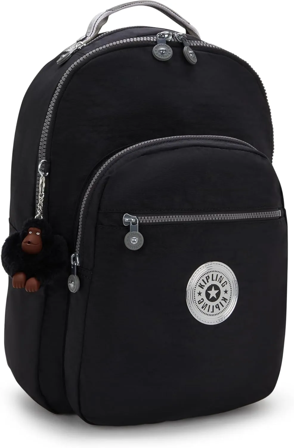 Kipling Women's Seoul 15" Laptop Backpack, Durable, Roomy with Padded Shoulder Straps, Built-In Protective Sleeve