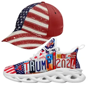 Luxury Gifts,Personalized T Combo Offer, Custom Patriotic Hat and Shoes,MS-24020040-Hats-C0601