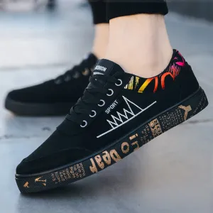 Men Casual Shoes Light Canvas Shoes Comfort Sneakers