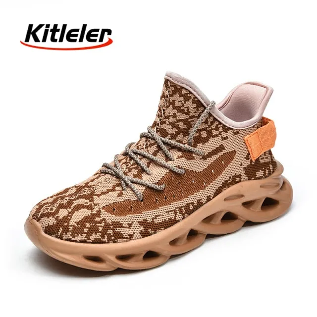 Men Light Running Shoes Jogging Walking Tennis Sneakers