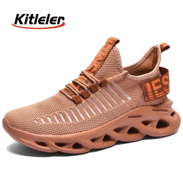 Men Light Running Shoes Jogging Walking Tennis Sneakers