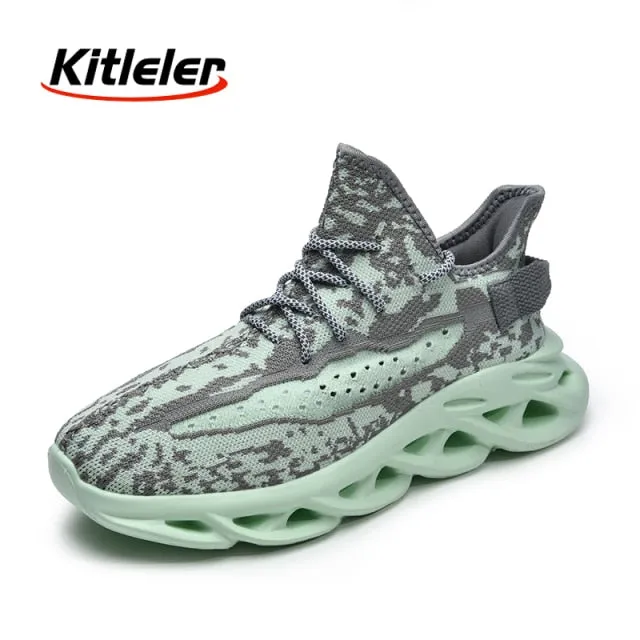 Men Light Running Shoes Jogging Walking Tennis Sneakers