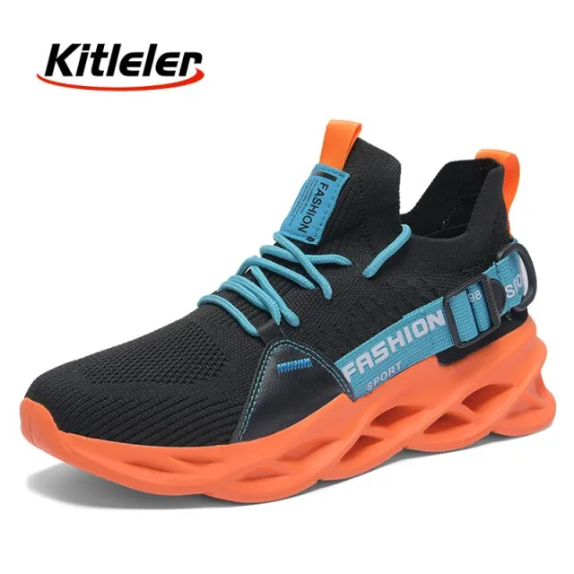 Men Light Running Shoes Jogging Walking Tennis Sneakers