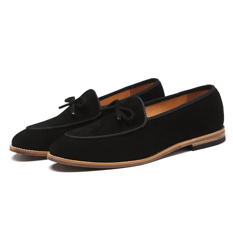Men Suede Leather Loafer Shoes