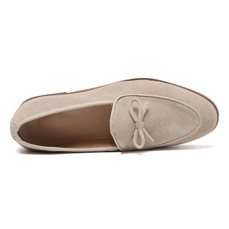 Men Suede Leather Loafer Shoes