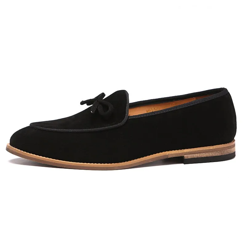 Men Suede Leather Loafer Shoes