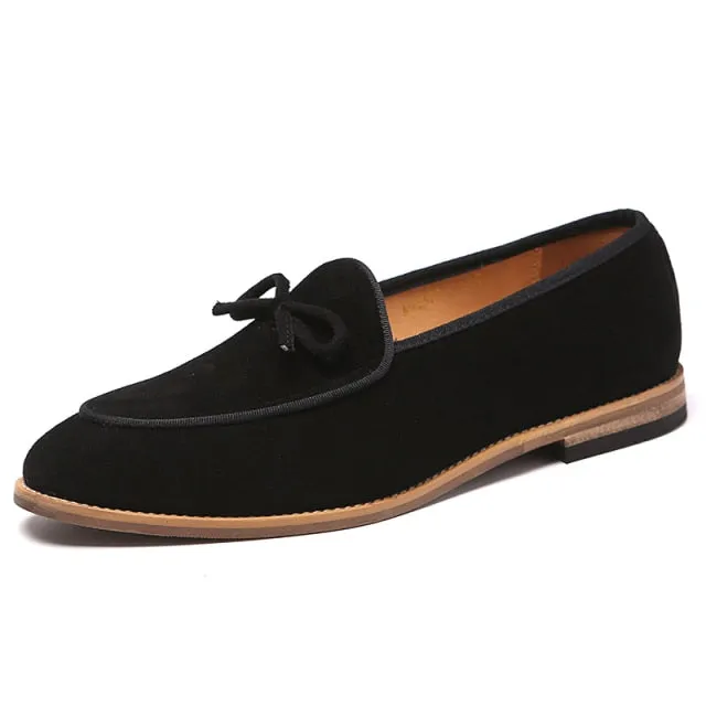 Men Suede Leather Loafer Shoes