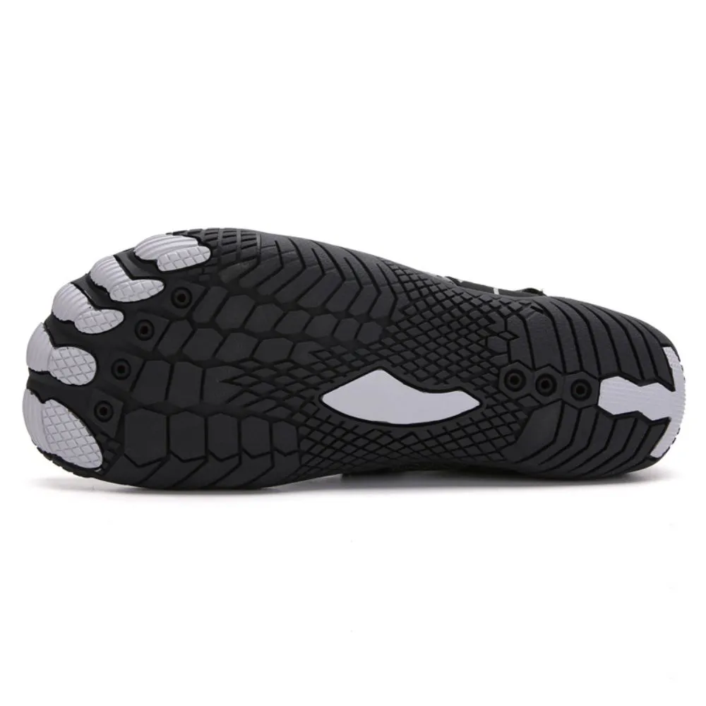 Men’s & Women’s Water Shoes Barefoot Quick Dry Aqua Sports - Black Size EU39 = US6