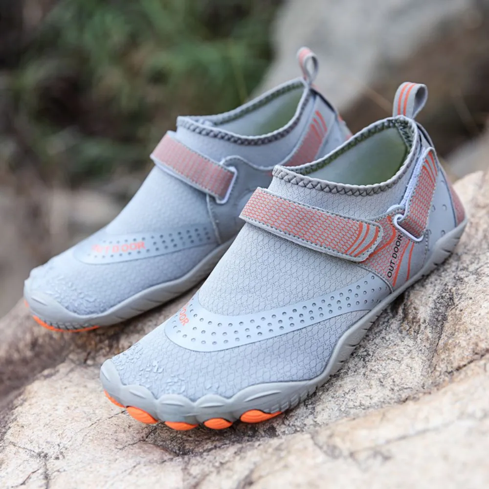 Men’s & Women’s Water Shoes Barefoot Quick Dry Aqua Sports - Grey Size EU43 = US8.5