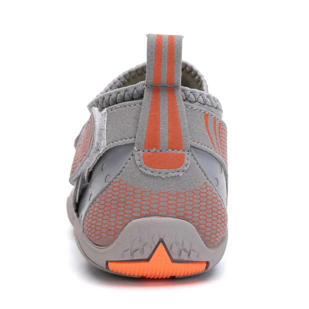 Men’s & Women’s Water Shoes Barefoot Quick Dry Aqua Sports - Grey Size EU43 = US8.5