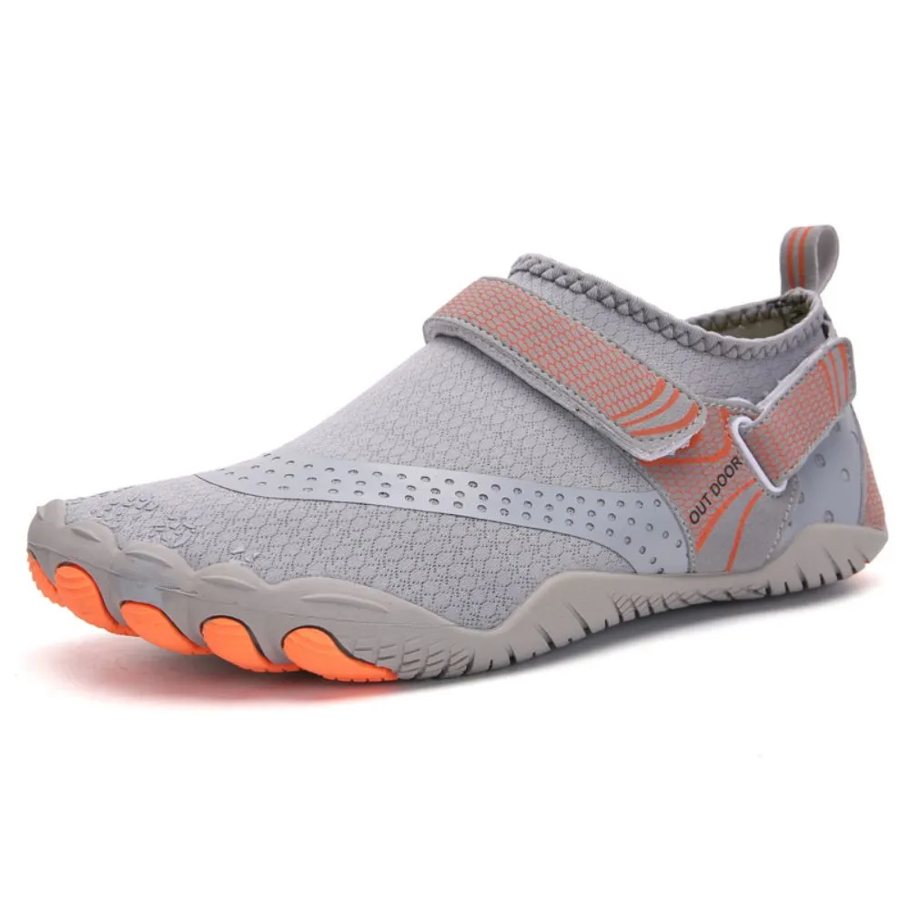 Men’s & Women’s Water Shoes Barefoot Quick Dry Aqua Sports - Grey Size EU43 = US8.5