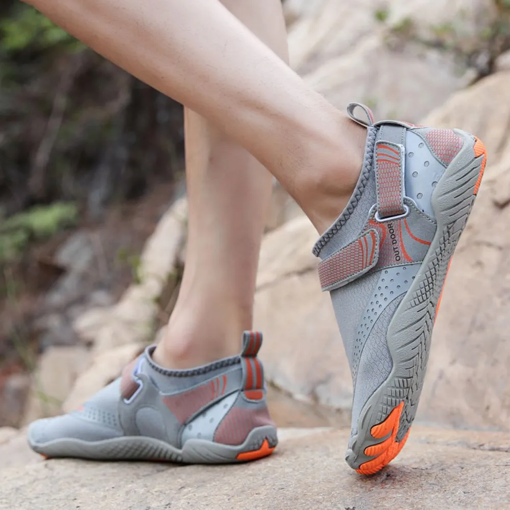 Men’s & Women’s Water Shoes Barefoot Quick Dry Aqua Sports - Grey Size EU43 = US8.5