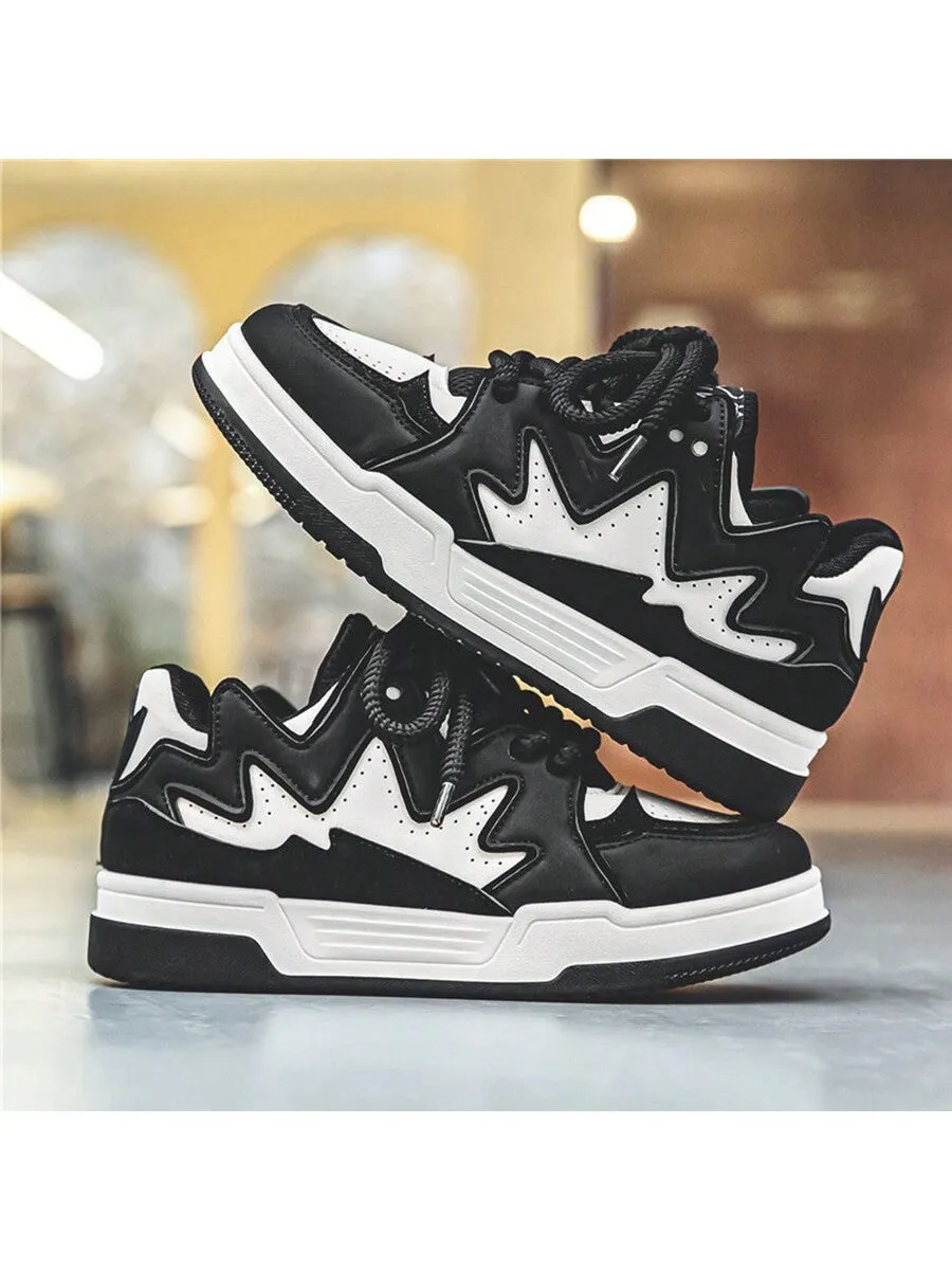 Men's Casual Low-Cut Breathable Chunky Sneakers, Trendy And Lightweight