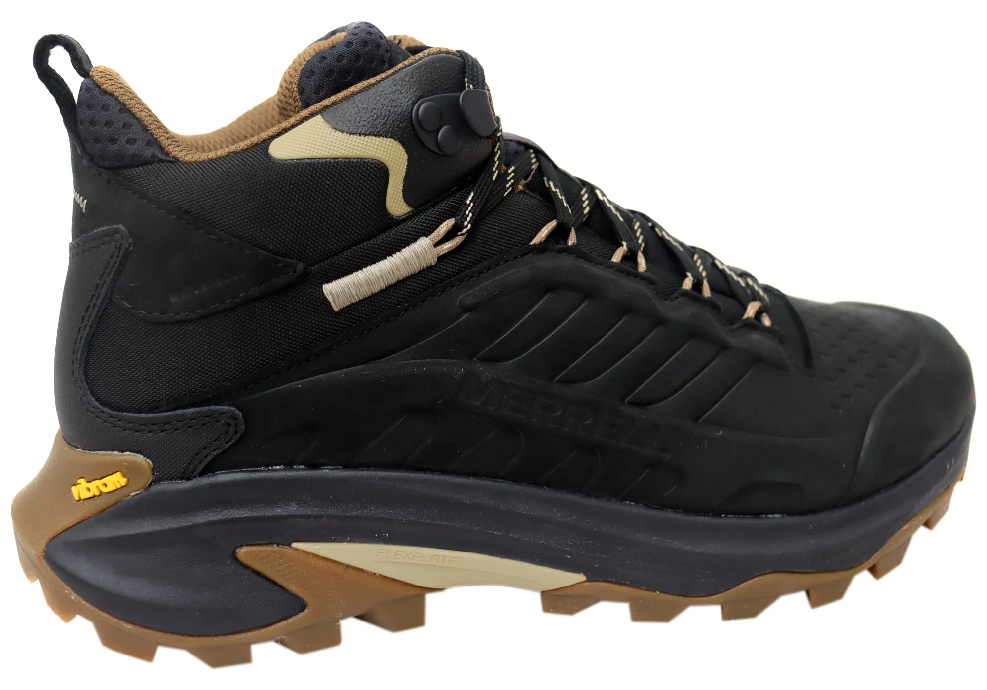 Merrell Mens Moab Speed 2 Mid Lthr Waterproof Comfortable Hiking Boots